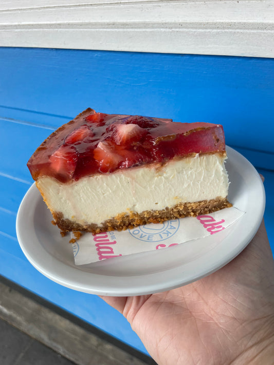 Strawberry Jelly Cheesecake (GFO - pickup only from Newtown)